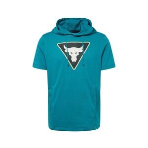 Under armour Mens medium Project‎ Rock Terry Short Sleeve Hoodie - Green blue